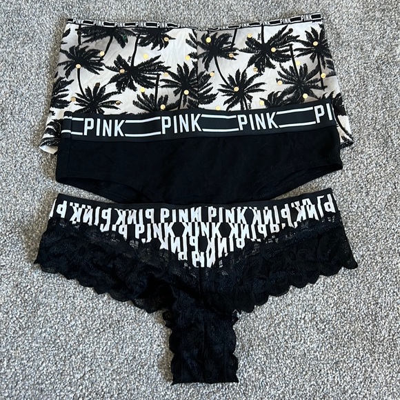PINK Victoria's Secret Intimates & Sleepwear Nwt 3panty Bundle